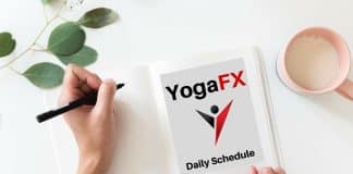 YogaFX Daily Schedule