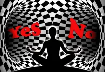 YogaFX People thinking yoga figure front yes no