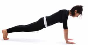 core muscle development - plank