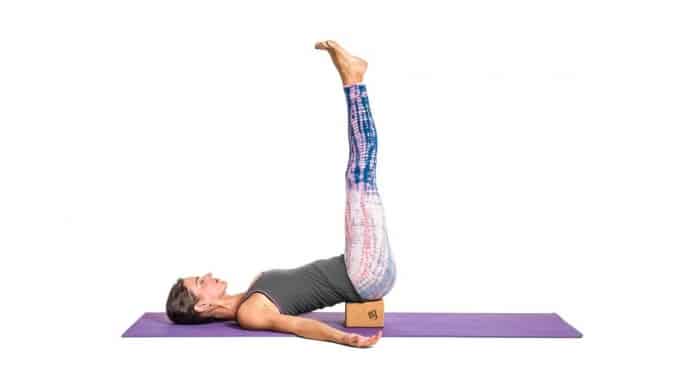 YogaFX Viparita Karani (Legs Up the Wall)