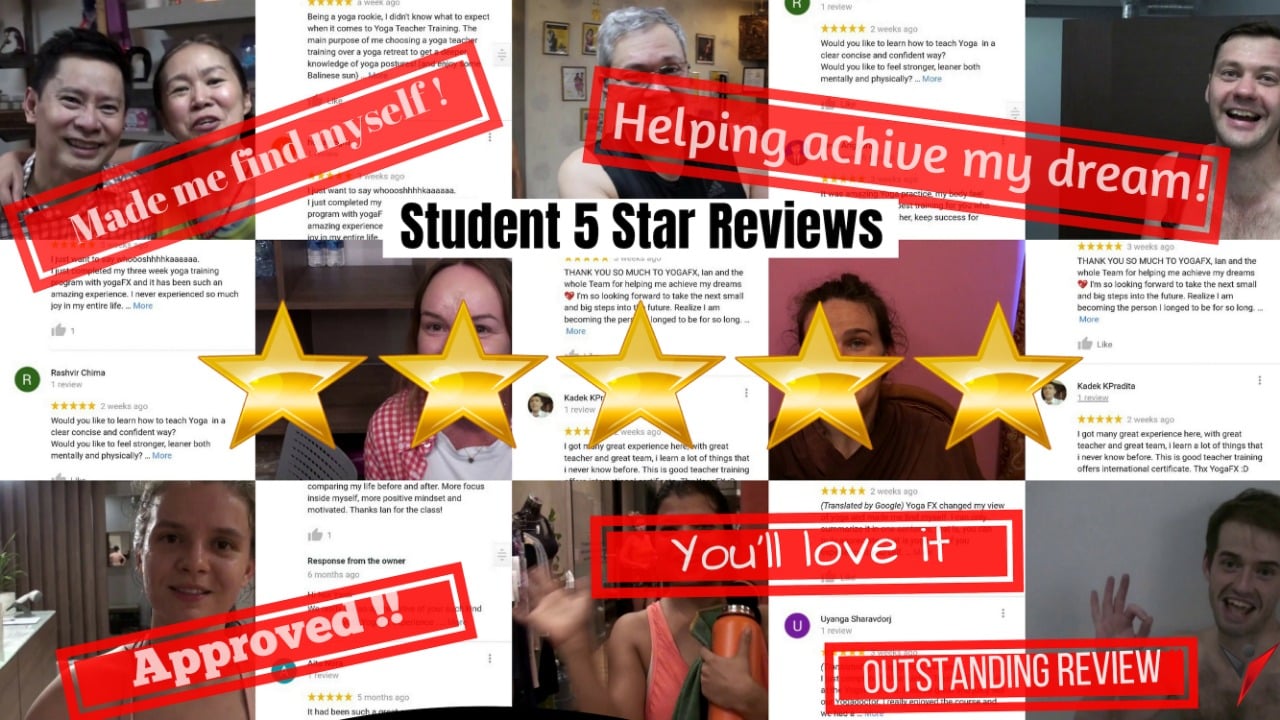 YogaFX Student 5 Star Review