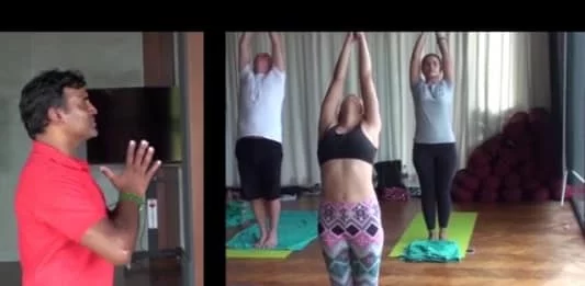 Ritesh Patel Teaching Class yogafx teacher training bali