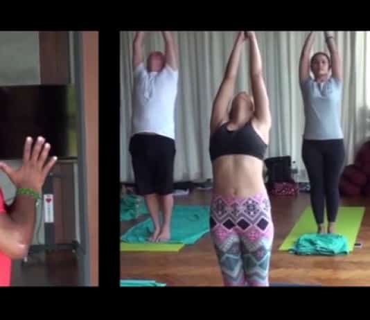 Ritesh Patel Teaching Class yogafx teacher training bali