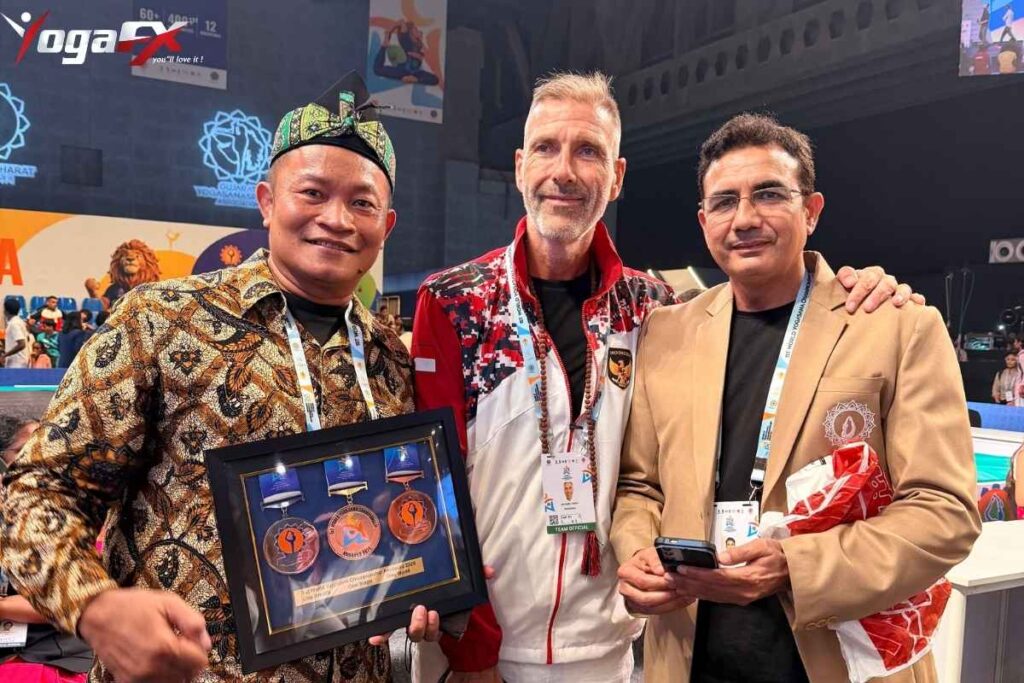 Mr Ian Terry YogaFX founder Master Trainer Republic of Indonesia Yogasana Sports Federation National Coach