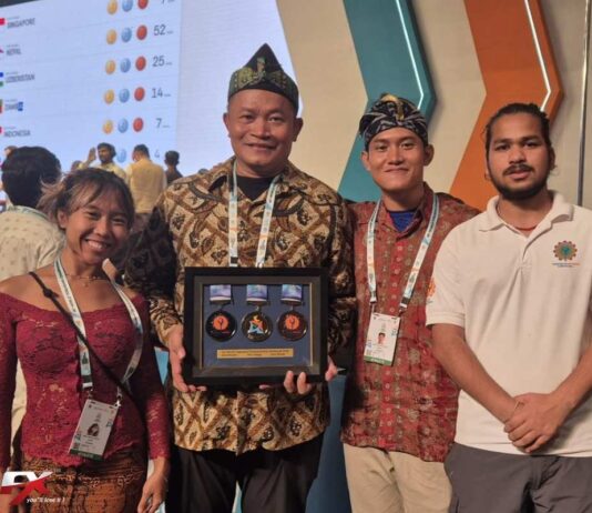 YogaFX Graduates Win 7 Medals at World Yogasana Champs YogaFX graduates Arkan Fauzan Riyanto and Ivara Candra Kartika at World Yogasana Sport Championship Ahmedabad 2026