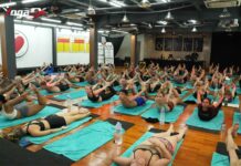 Comparison of natural tropical heat in Bali versus electric-heated yoga studios in Australia